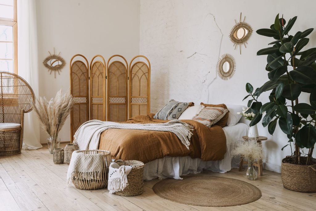 chambre style vintage